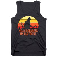 Scary Hello Darkness My Old Friend Tank Top