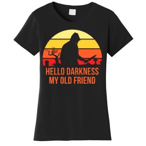 Scary Hello Darkness My Old Friend Women's T-Shirt