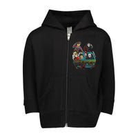 Scary Holocaust Machine Van Movie Characters Toddler Zip Fleece Hoodie