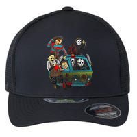 Scary Holocaust Machine Van Movie Characters Flexfit Unipanel Trucker Cap