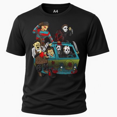 Scary Holocaust Machine Van Movie Characters Performance Shirt