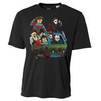 Scary Holocaust Machine Van Movie Characters Cooling Performance Crew T-Shirt