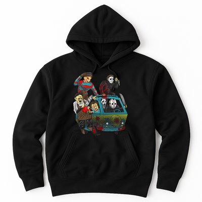 Scary Holocaust Machine Van Movie Characters Hoodie
