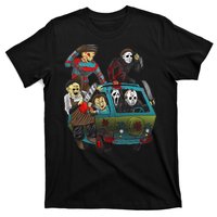 Scary Holocaust Machine Van Movie Characters T-Shirt