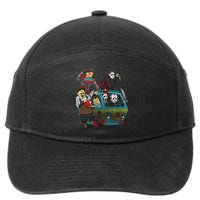 Scary Holocaust Machine Van Movie Characters 7-Panel Snapback Hat