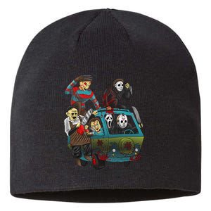 Scary Holocaust Machine Van Movie Characters Sustainable Beanie