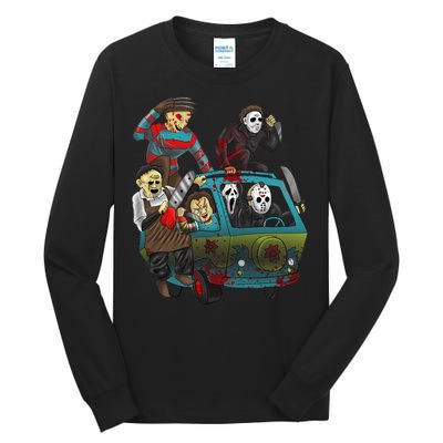 Scary Holocaust Machine Van Movie Characters Tall Long Sleeve T-Shirt