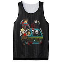 Scary Holocaust Machine Van Movie Characters Mesh Reversible Basketball Jersey Tank