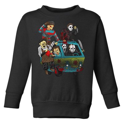 Scary Holocaust Machine Van Movie Characters Toddler Sweatshirt