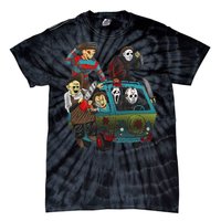 Scary Holocaust Machine Van Movie Characters Tie-Dye T-Shirt