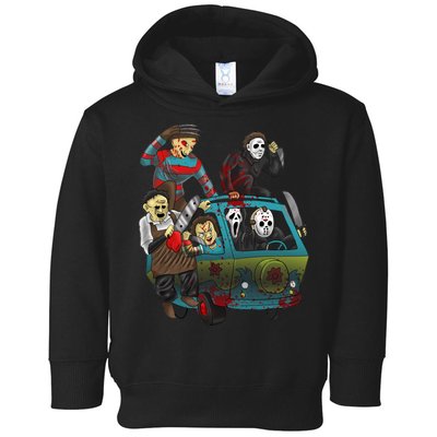 Scary Holocaust Machine Van Movie Characters Toddler Hoodie