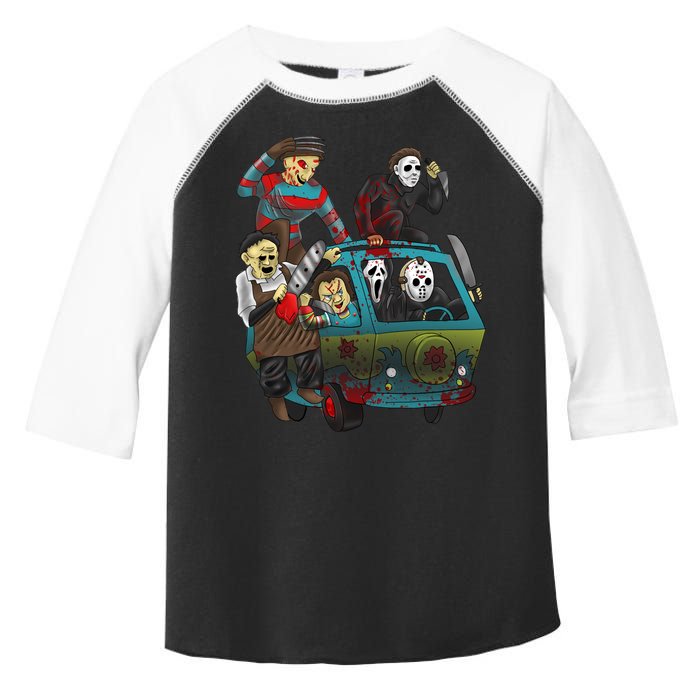 Scary Holocaust Machine Van Movie Characters Toddler Fine Jersey T-Shirt