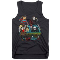 Scary Holocaust Machine Van Movie Characters Tank Top