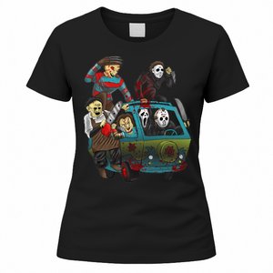 Scary Holocaust Machine Van Movie Characters Women's T-Shirt