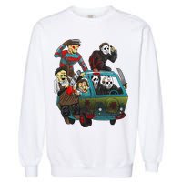 Scary Holocaust Machine Van Movie Characters Garment-Dyed Sweatshirt