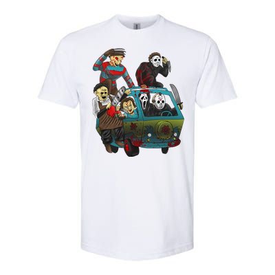 Scary Holocaust Machine Van Movie Characters Softstyle CVC T-Shirt