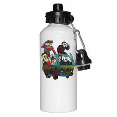 Scary Holocaust Machine Van Movie Characters Aluminum Water Bottle