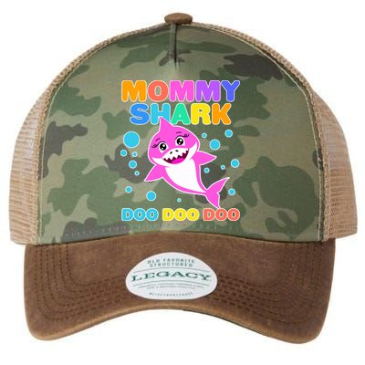Scary Mommy Shark Doo Doo Doo Halloween Legacy Tie Dye Trucker Hat