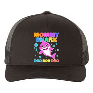 Scary Mommy Shark Doo Doo Doo Halloween Yupoong Adult 5-Panel Trucker Hat