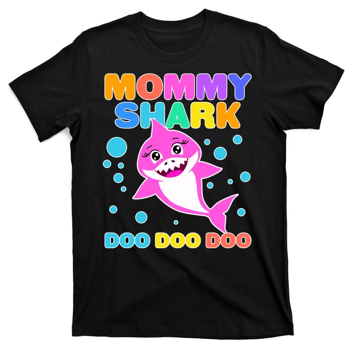 Scary Mommy Shark Doo Doo Doo Halloween T-Shirt