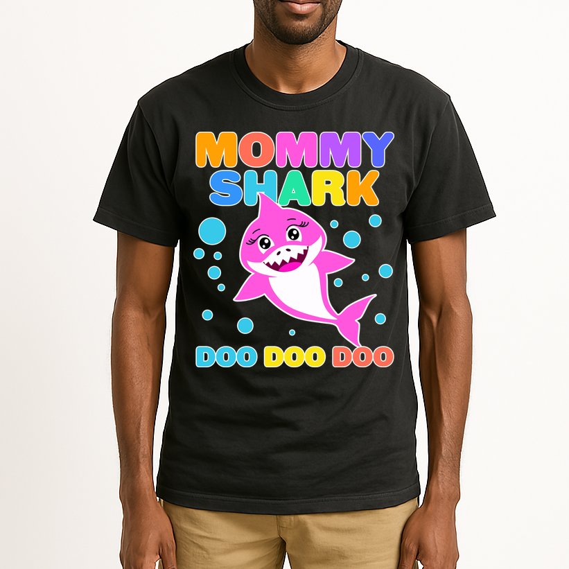 Scary Mommy Shark Doo Doo Doo Halloween Tall T-Shirt