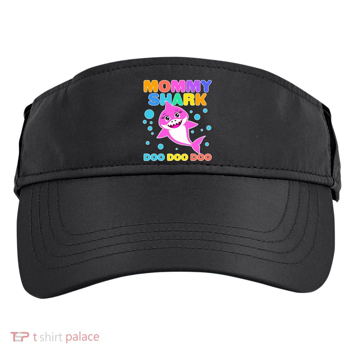 Scary Mommy Shark Doo Doo Doo Halloween Adult Drive Performance Visor
