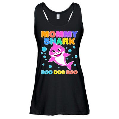 Scary Mommy Shark Doo Doo Doo Halloween Ladies Essential Flowy Tank
