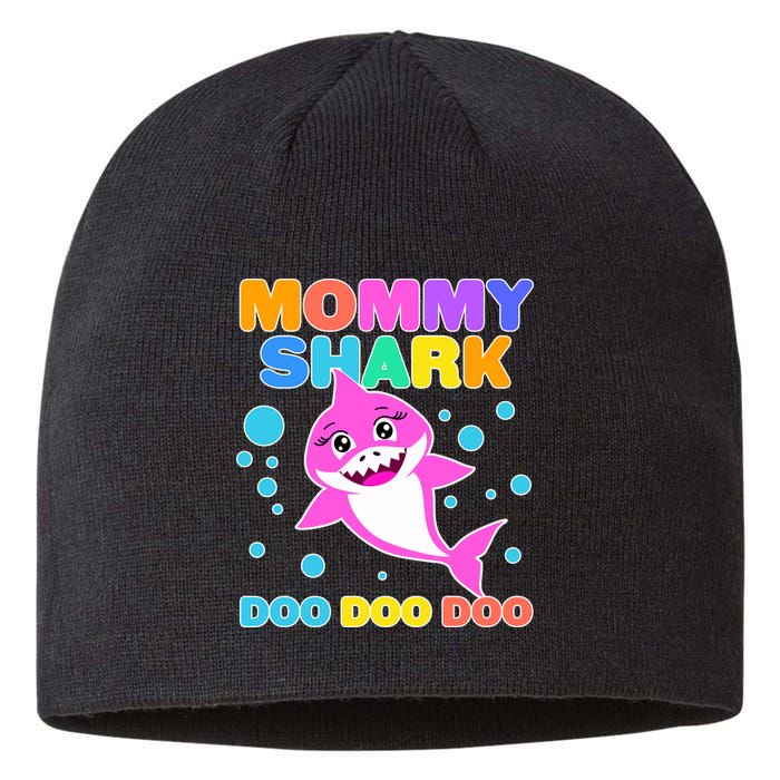 Scary Mommy Shark Doo Doo Doo Halloween Sustainable Beanie