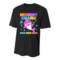 Scary Mommy Shark Doo Doo Doo Halloween Youth Performance Sprint T-Shirt