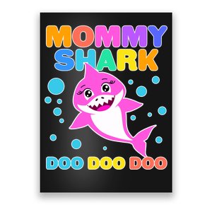 Scary Mommy Shark Doo Doo Doo Halloween Poster