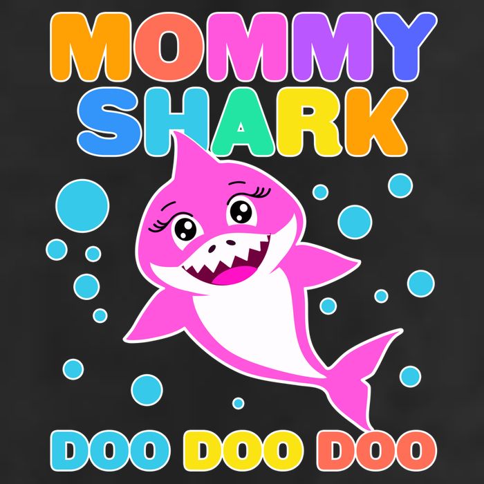 Scary Mommy Shark Doo Doo Doo Halloween Trucker Hat