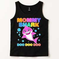 Scary Mommy Shark Doo Doo Doo Halloween Tank Top