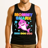 Scary Mommy Shark Doo Doo Doo Halloween Tank Top