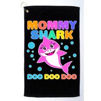Scary Mommy Shark Doo Doo Doo Halloween Golf Towel