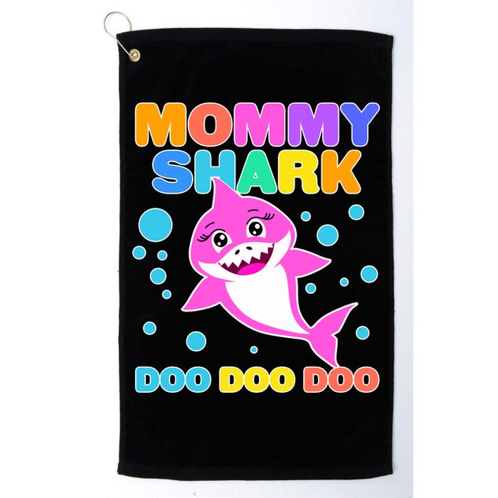 Scary Mommy Shark Doo Doo Doo Halloween Golf Towel