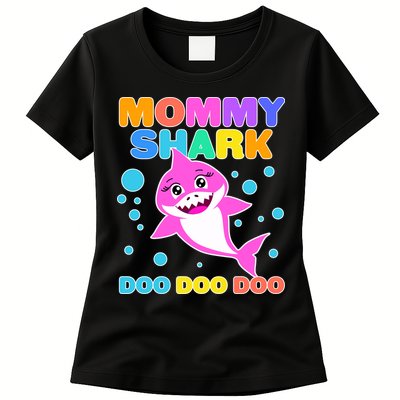 Scary Mommy Shark Doo Doo Doo Halloween Women's T-Shirt
