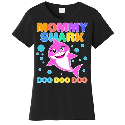 Scary Mommy Shark Doo Doo Doo Halloween Women's T-Shirt