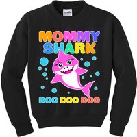 Scary Mommy Shark Doo Doo Doo Halloween Kids Sweatshirt