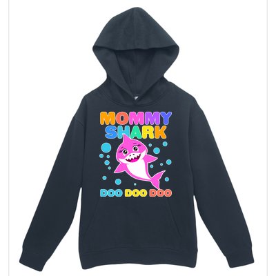 Scary Mommy Shark Doo Doo Doo Halloween Urban Pullover Hoodie