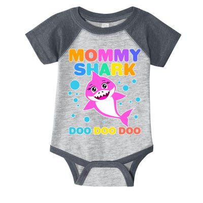 Scary Mommy Shark Doo Doo Doo Halloween Infant Baby Jersey Bodysuit