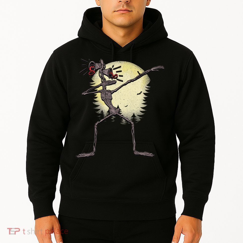 Scary Siren Head Monster Dabbing Hoodie