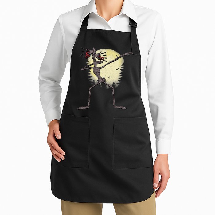 Scary Siren Head Monster Dabbing Apron