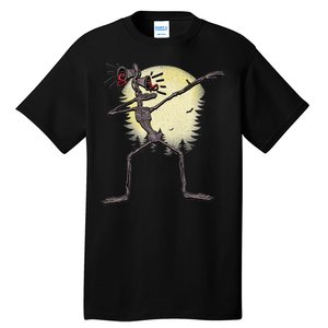 Scary Siren Head Monster Dabbing Tall T-Shirt