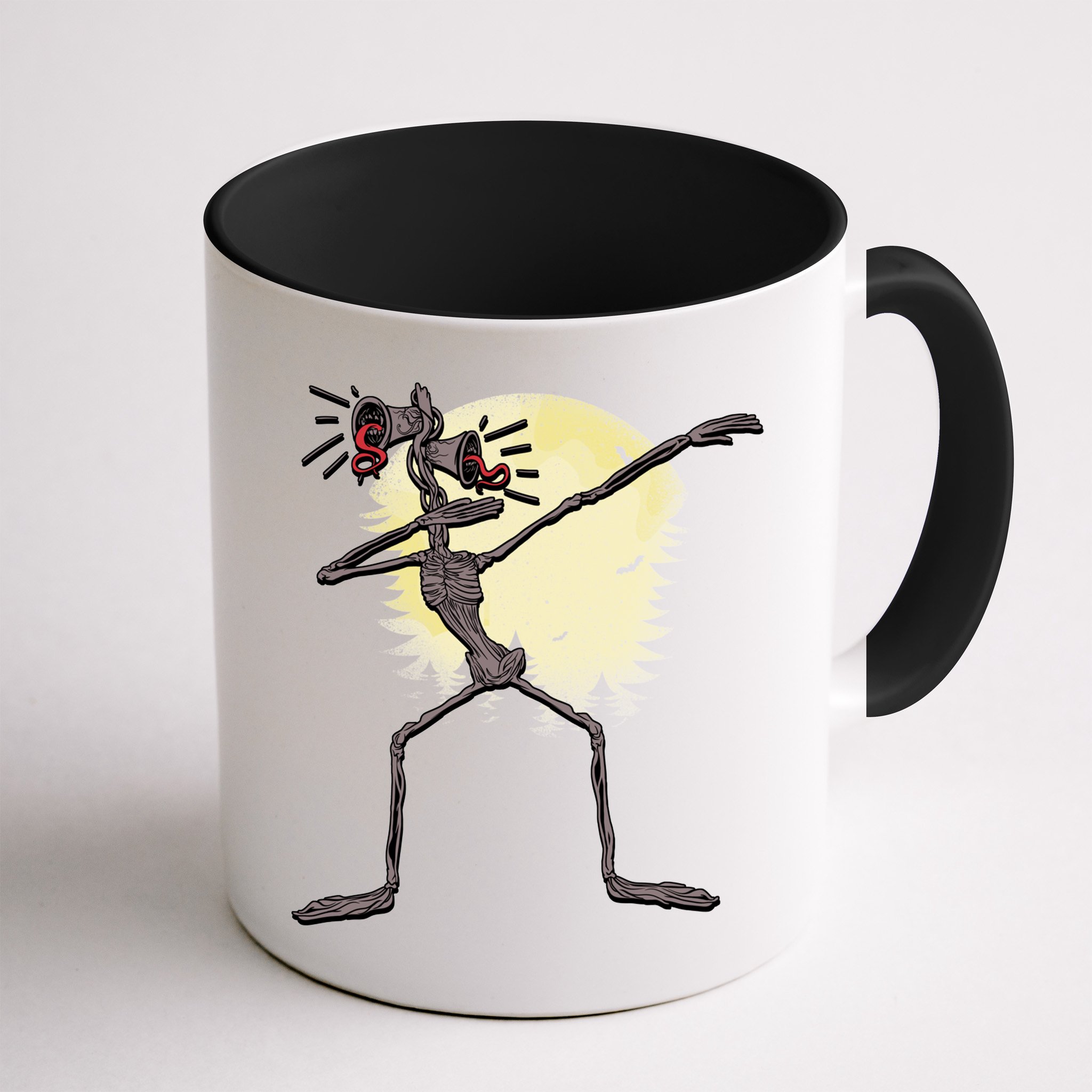 Scary Siren Head Monster Dabbing Mug