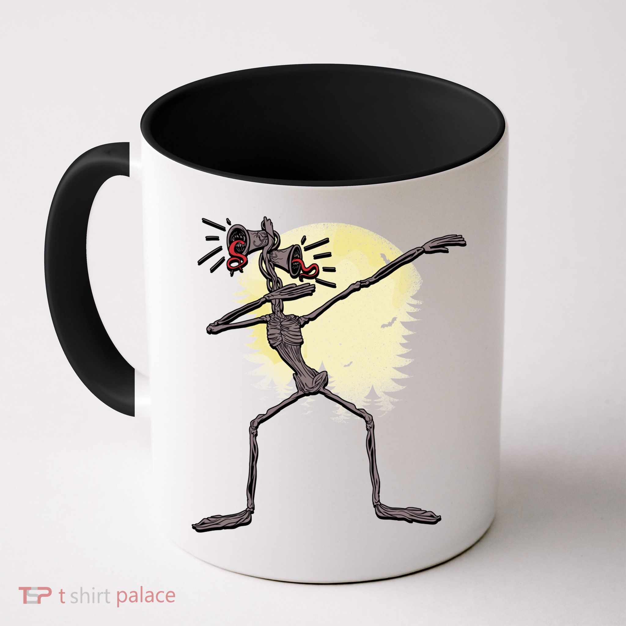 Scary Siren Head Monster Dabbing Mug