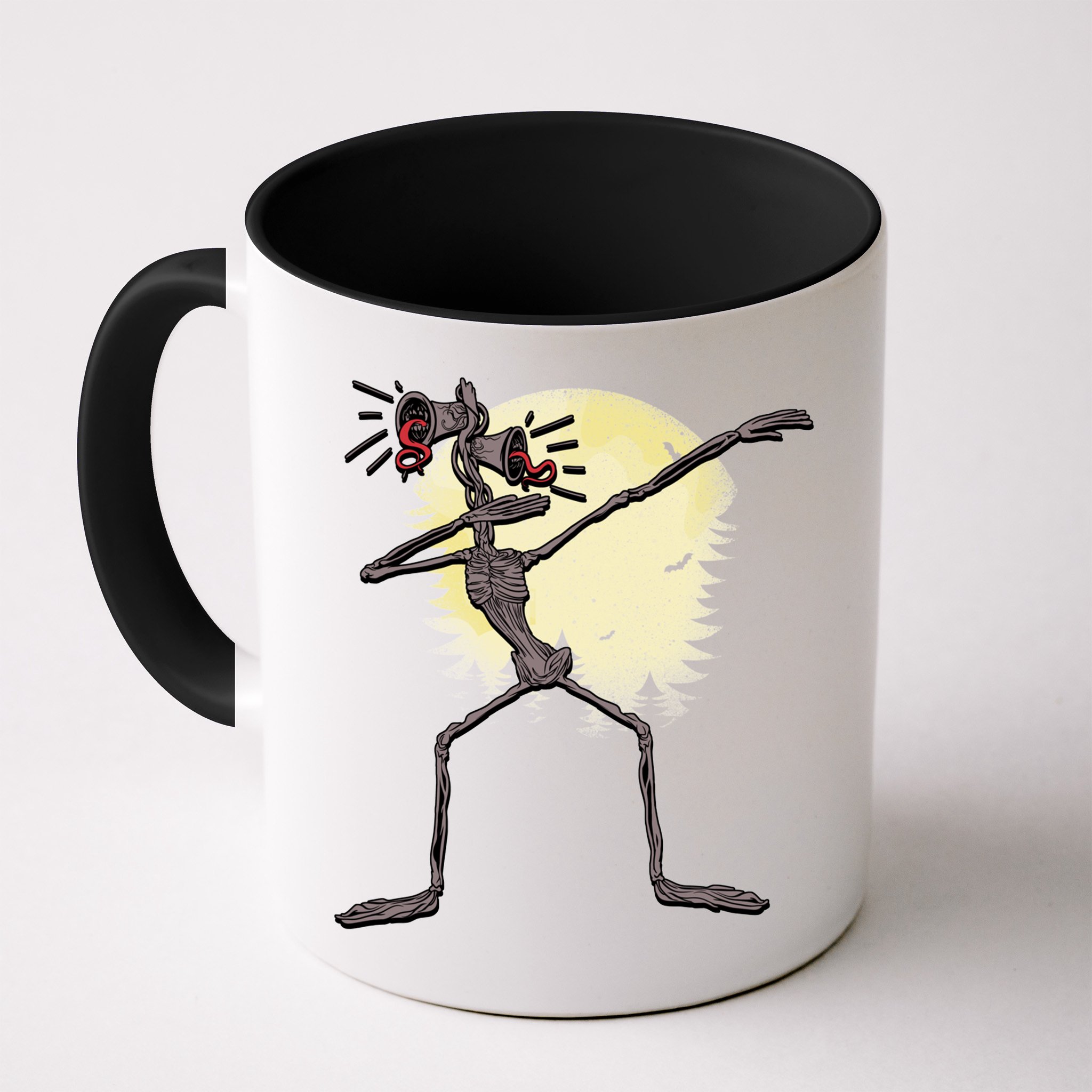 Scary Siren Head Monster Dabbing Mug