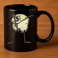 Scary Siren Head Monster Dabbing 11oz C Handle Ceramic Mug