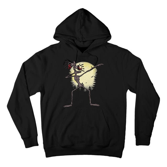 Scary Siren Head Monster Dabbing Tall Hoodie