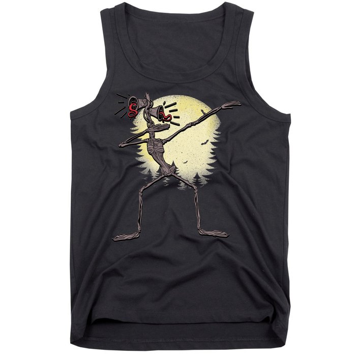 Scary Siren Head Monster Dabbing Tank Top