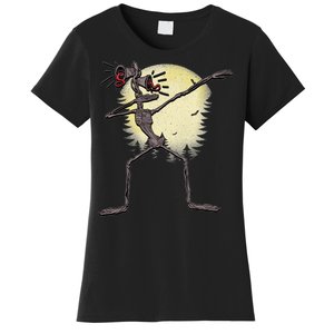 Scary Siren Head Monster Dabbing Women's T-Shirt